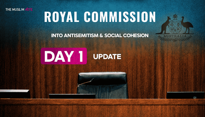 Royal Commission into Antisemitism and Social Cohesion – Day 1 Summary